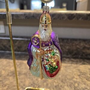 CHRISTOPHER RADKO "THE‎ BISHOP" 95-127-0 Ornament  --Excellent